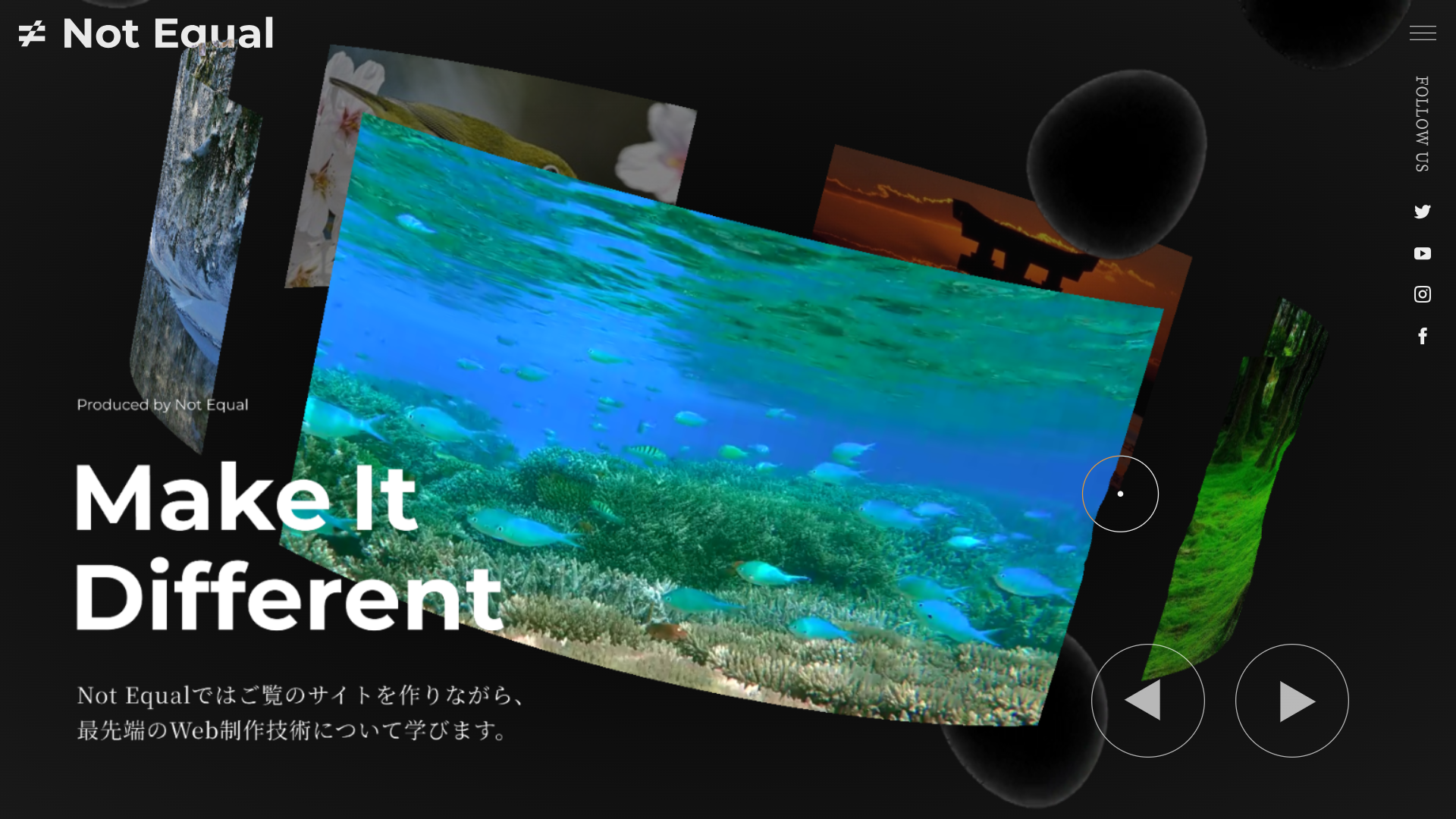 Portfolioサイトサムネイル